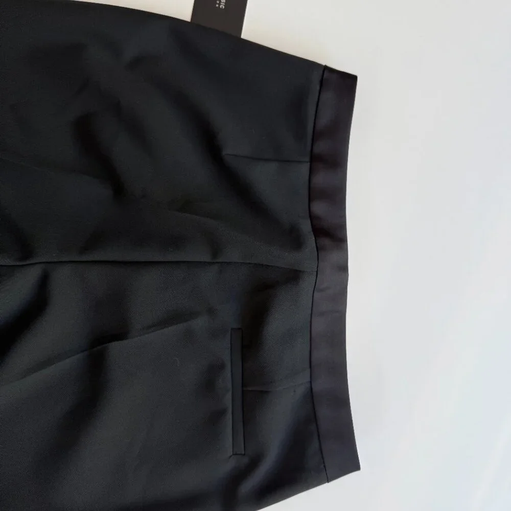 Zara Black Tuxedo Pants L-NWT - Picture 5 of 7